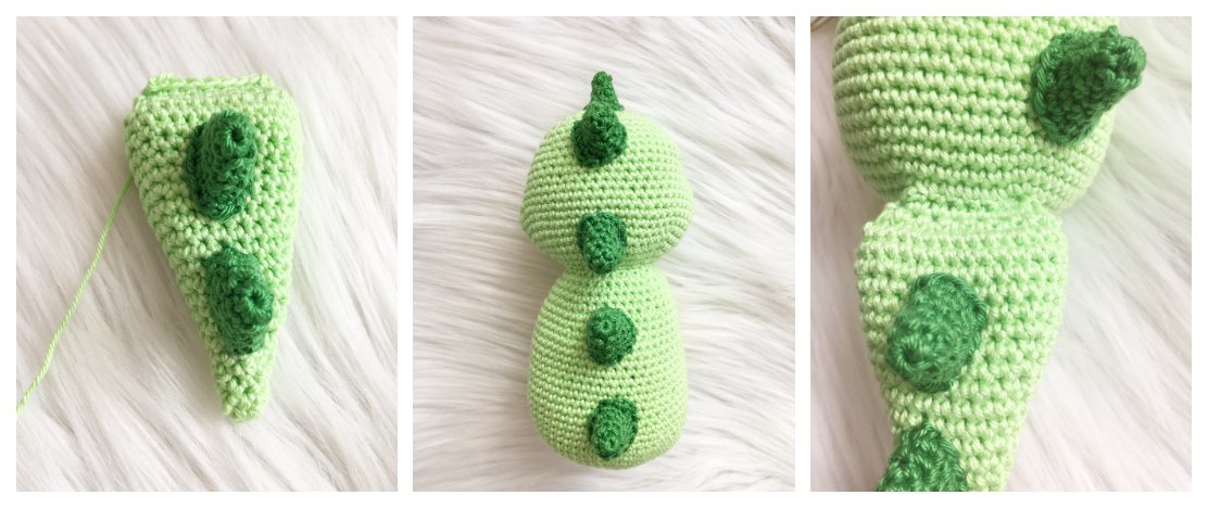 Blog-Inhaltsbild für 'Krokodino Konrad, kostenlose Häkelanleitung'